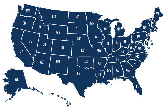 US map